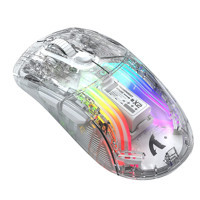 Generic Programlanabilir RGB Sessiz Kablolu - Kablosuz Beyaz Optik Mouse