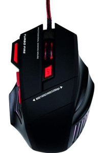 Concord A-9S RGB Makrolu Kablolu Kırmızı Optik Gaming Mouse