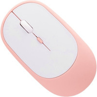 Decisive Sessiz Ergonomik Kablosuz Pembe Optik Mouse