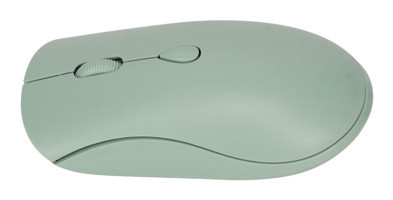 Kimiss Sessiz Ergonomik Kablosuz Yeşil Optik Mouse