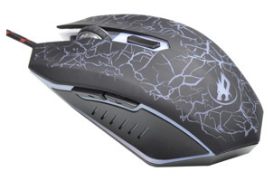 Hemobllo RGB Ergonomik Makrolu Kablolu Gri Optik Gaming Mouse