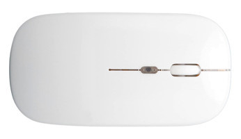 Lazmin112 WS214 Sessiz Kablosuz Beyaz Optik Mouse