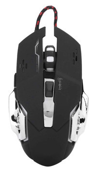 Ashata Ergonomik Makrolu Kablolu Siyah Optik Gaming Mouse
