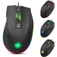 Hxsj A905 RGB Makrolu Kablolu Siyah Optik Gaming Mouse