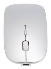 Gowenic Sessiz Ergonomik Kablosuz Beyaz Optik Mouse