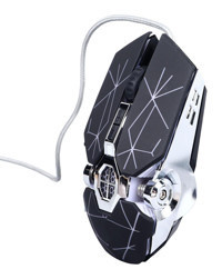 Dpofirs RGB Ergonomik Makrolu Kablolu Siyah Optik Gaming Mouse