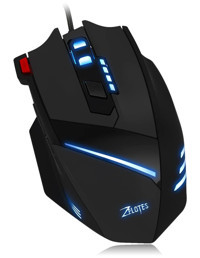 Mistaha T-60 RGB Makrolu Kablolu Lacivert Optik Gaming Mouse