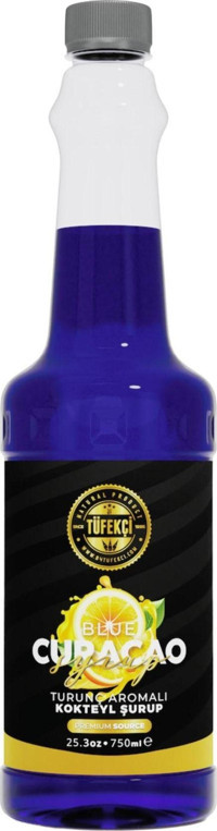 By Tüfekçi Blue Curacao Aromalı Kahve Şurubu 750 ml