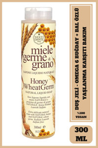 Nesti Dante Miele Germe&Grano Bal Vegan Duş Jeli 300 ml