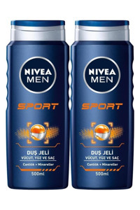 Nivea Men Sport Duş Jeli 2x500 ml