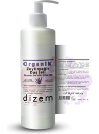 Dizem Organik Zeytinyağı Duş Jeli 400 ml