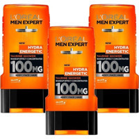 L'Oreal Paris Men Expert Hydra Energetic Taurin Duş Jeli 3x300 ml
