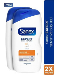 Sanex Expert Sensitive Duş Jeli 2x400 ml