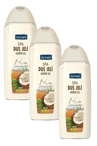 Dermokil Spa Hindistan Cevizi Duş Jeli 3x500 ml