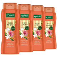 Komili Rich Aroma Amber-Beyaz Yasemin Duş Jeli 4x500 ml