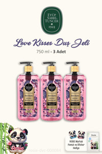 Eyüp Sabri Tuncer Love Kisses Gül Duş Jeli 3x750 ml