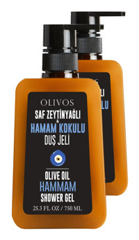 Olivos Besleyici Zeytinyağı Nemlendirici Duş Jeli 2x750 ml