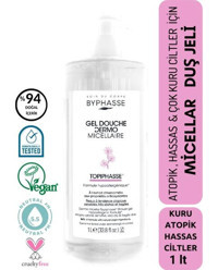 Byphasse Dermo Micellar Topiphasse Atopik Duş Jeli 1 lt