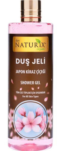 Naturix Fosfatsız Japon Kirazı Duş Jeli 400 ml
