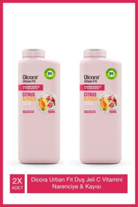 Dicora Urban Fit C Vitamini Kayısı-Narenciye Duş Jeli 2x400 ml