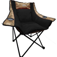 Gray Wolf Comfort Katlanır Kolçaklı Siyah Yetişkin Tekli Kamp Sandalyesi