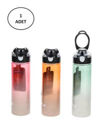Gıpta 1644-3722 Çok Renkli Tritan Spor Yetişkin Matara 630 ml