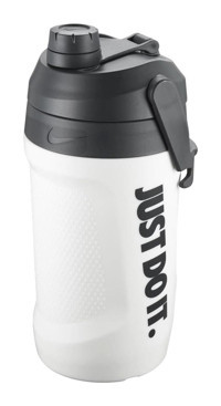 Nike Fuel Jug 40 Oz Beyaz-Siyah Paslanmaz Çelik Spor Yetişkin Matara 1.2 lt