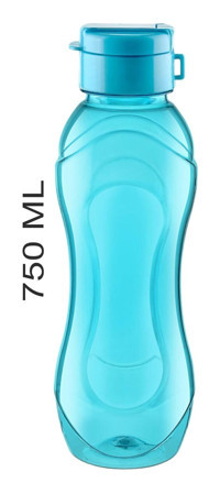 Calke Turkuaz Plastik Spor Yetişkin Matara 750 ml