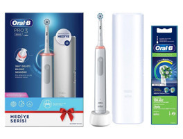 Oral-b Pro 3500 Işıklı Orta Şarjlı Yetişkin Diş Fırçası Beyaz