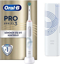 Oral-b Pro 3 Restage Işıklı Sert Şarjlı Yetişkin Diş Fırçası Beyaz