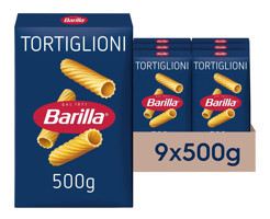 Barilla Tortiglioni Makarna 9x500 gr