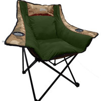 Gray Wolf Comfort Katlanır Kolçaklı Yeşil Kamp Sandalyesi