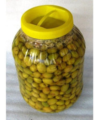 Doğal Salamura Yeşil Zeytin Kavanoz 5 kg