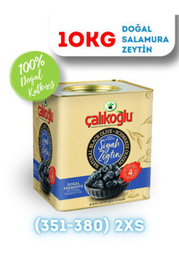Çalıkoğlu Tuzlu Salamura Siyah Zeytin Teneke 10 kg