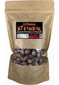 Bi Fındık Kavrulmuş Tuzsuz Organik Tane İçi Fındık 250 gr