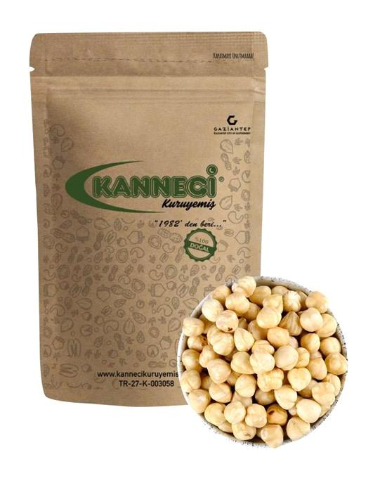 Kanneci Kuruyemis Kavrulmuş Tuzsuz Organik Tane İçi Fındık 250 gr