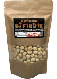 Bi Fındık Çifte Kavrulmuş Tuzsuz Organik Tane İçi Fındık 80 gr