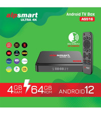 Alpsmart As516 64 GB Kapasteli 4 GB Ram Wifi 4K Android TV Box