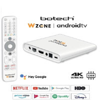 Botech Wzone White 32 GB Kapasteli 2 GB Ram Wifi 4K Android TV Box