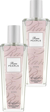 Avon Rare Pearls Pudrasız Ter Önleyici Antiperspirant Sprey Kadın Deodorant 2x75 ml