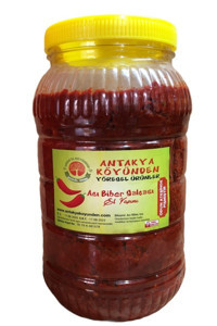 Antakya Köyünden Ev Yapımı Organik Hatay Acı Biber Salçası 3 kg