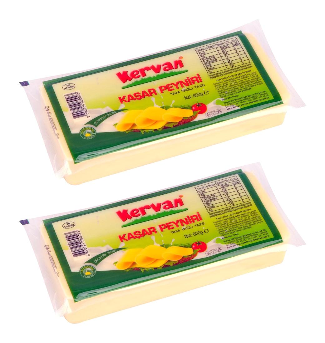 Kervan Kaşar Peynir 2x600 gr