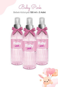 Eyüp Sabri Tuncer Baby Pink Sprey Bebek Kolonyası 3x150 ml