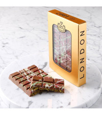 Şekerci Cafer Erol Antep Fıstığı Kadayıf Dolgulu Sütlü Dubai Çikolatası 95 gr