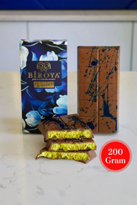 Biroya Antep Fıstığı Kadayıf Dolgulu Sütlü Dubai Çikolatası 200 gr