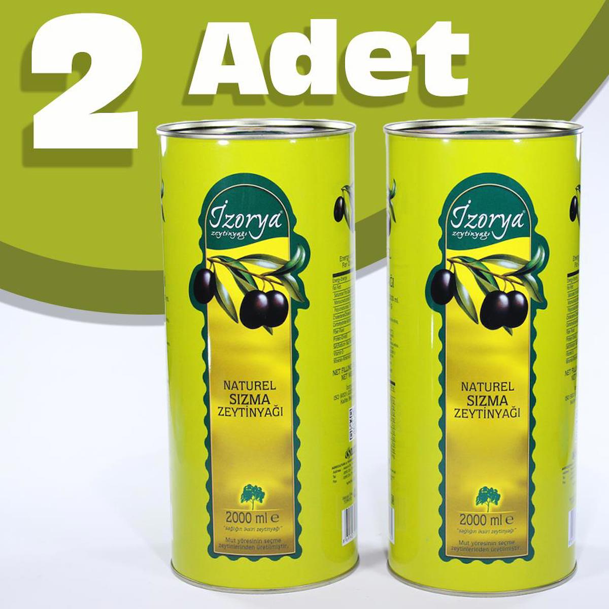İzorya Teneke Sızma Zeytinyağı 2x2 lt