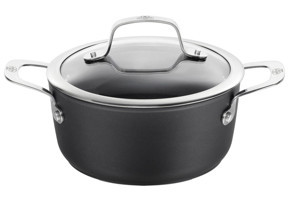 Ballarini Alba 750024850 Cam Kapaklı Granit Derin Tencere