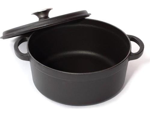 Sürel Döküm 24 cm Derin Tencere Siyah