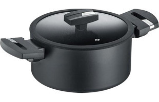 Berndes 444502 İndüksiyon Cam Kapaklı Döküm 20 cm Derin Tencere