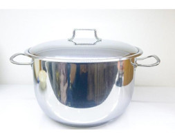 Oms Collection Kinox FKNX200528 Paslanmaz Çelik 30 cm Derin Tencere
